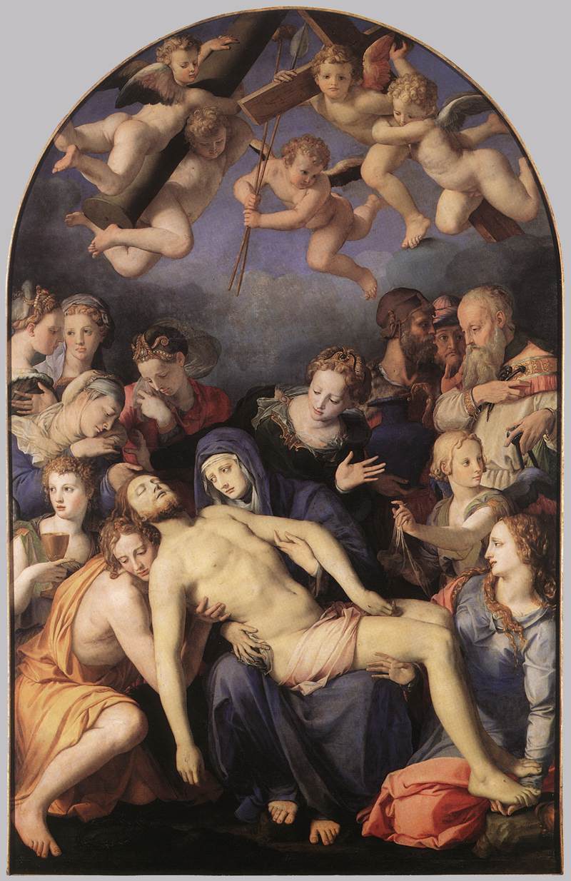 BRONZINO, Agnolo Deposition of Christ ffg